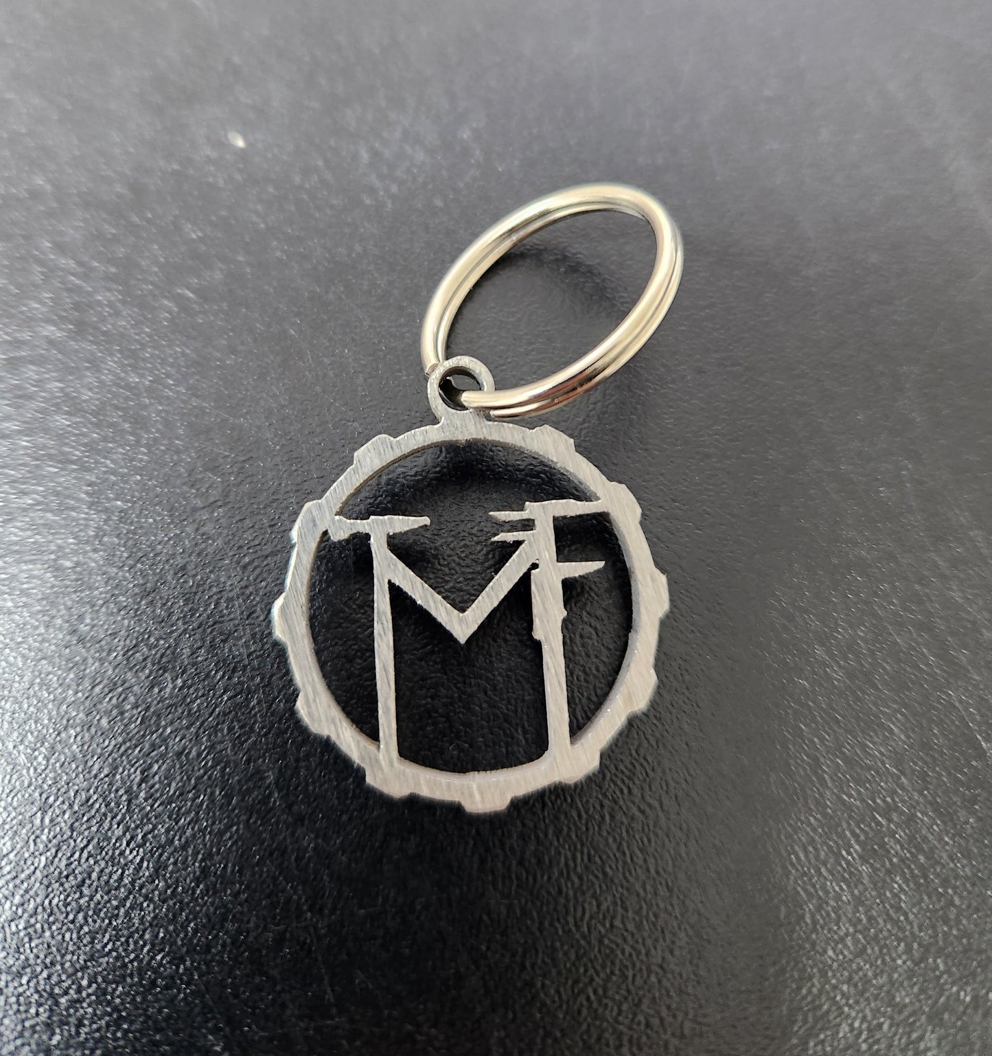 Mass Fabricator titanium key chain