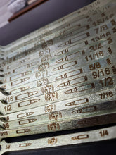 Load image into Gallery viewer, "Strickland" set SAE 12-point Bulletproof 17-piece sizes 1/4 to 1-1/4