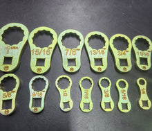 Load image into Gallery viewer, Full dog bone sae 1/4 to 1 inch 13 pieces