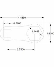 Load image into Gallery viewer, Custom engraved "HH-60" 1 7/16 Bulletproof Dog bone