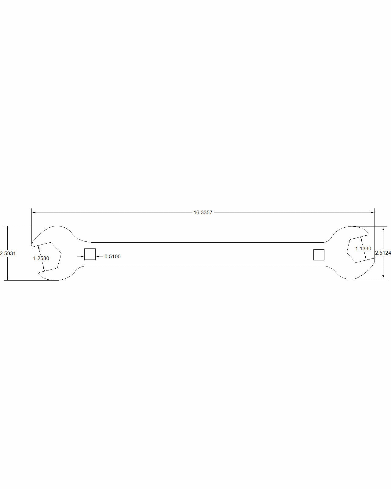 Built for performance, the Dog Bone wrench combines rugged durability with a distinctive, ergonomic design. Shaped like a classic dog bone, this wrench offers a comfortable grip and enhanced control, making it perfect for tight spaces and everyday tasks.