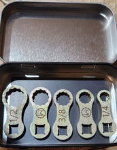 Load image into Gallery viewer, Bulletproof Dog Bone SAE 5-piece set with a 1/4 drive