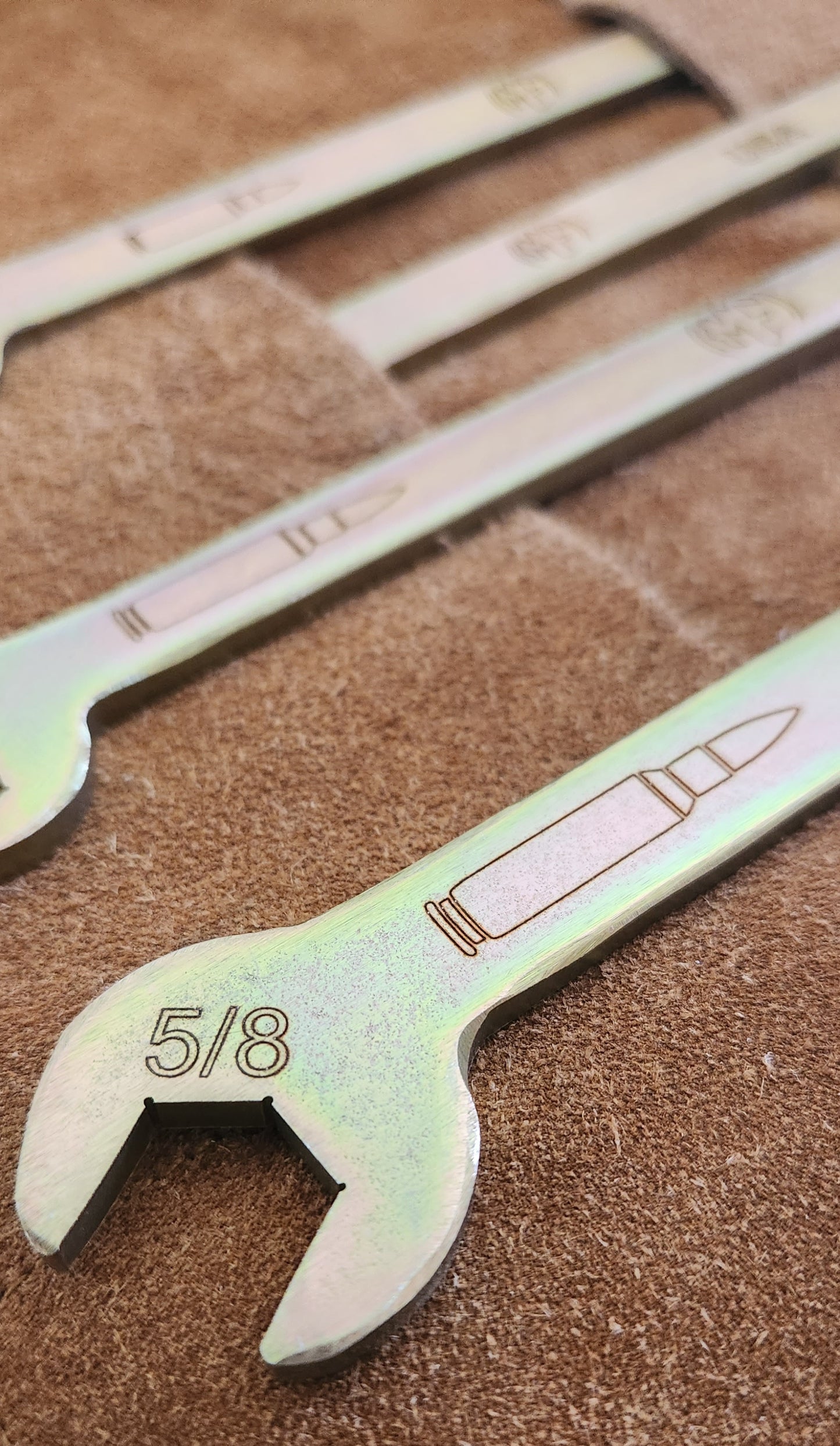 Double open end offset Standard bulletproof set 13pc 30/60 degree