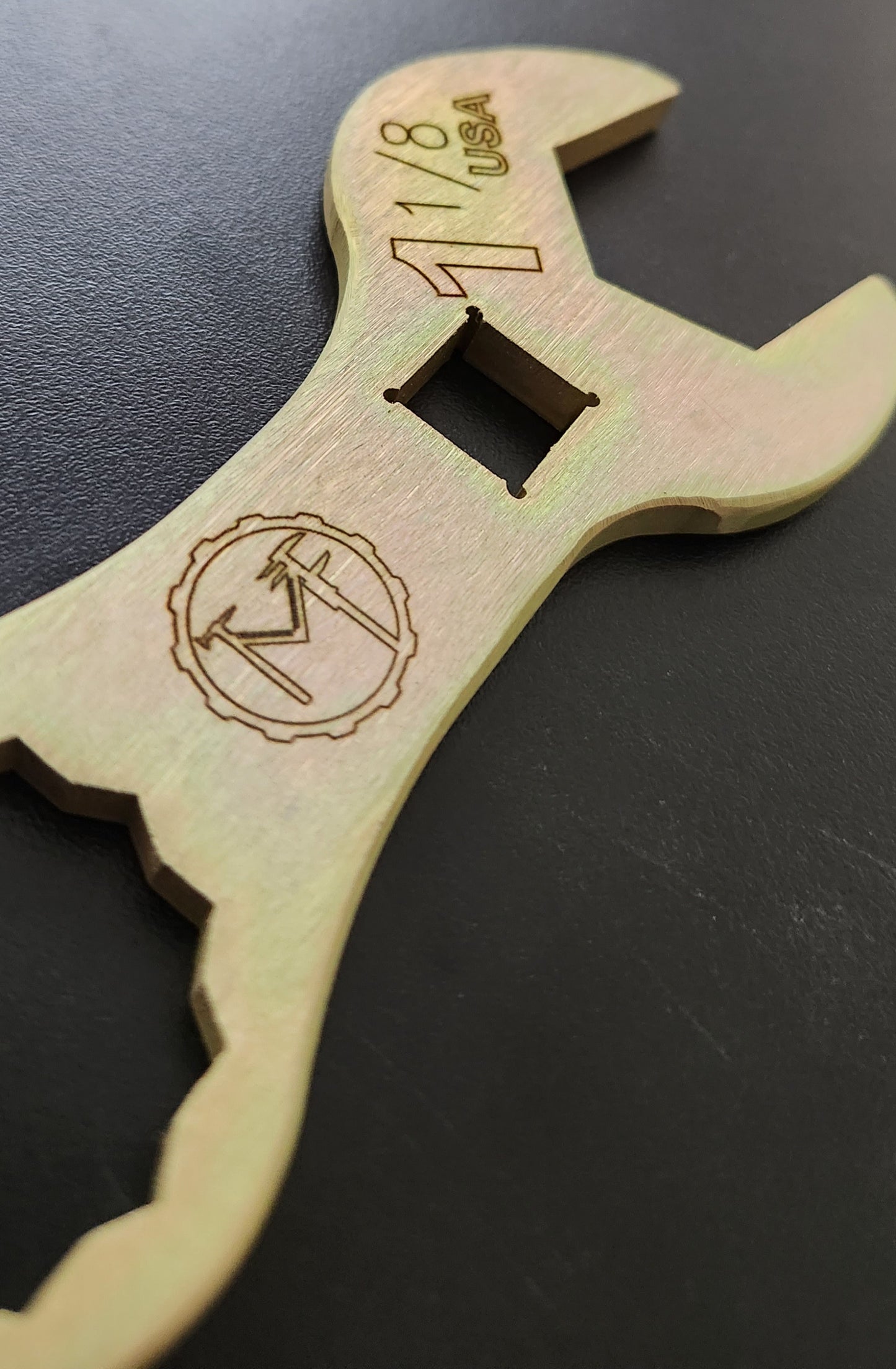 Bulletproof 1-1/8" Stubby Wrench