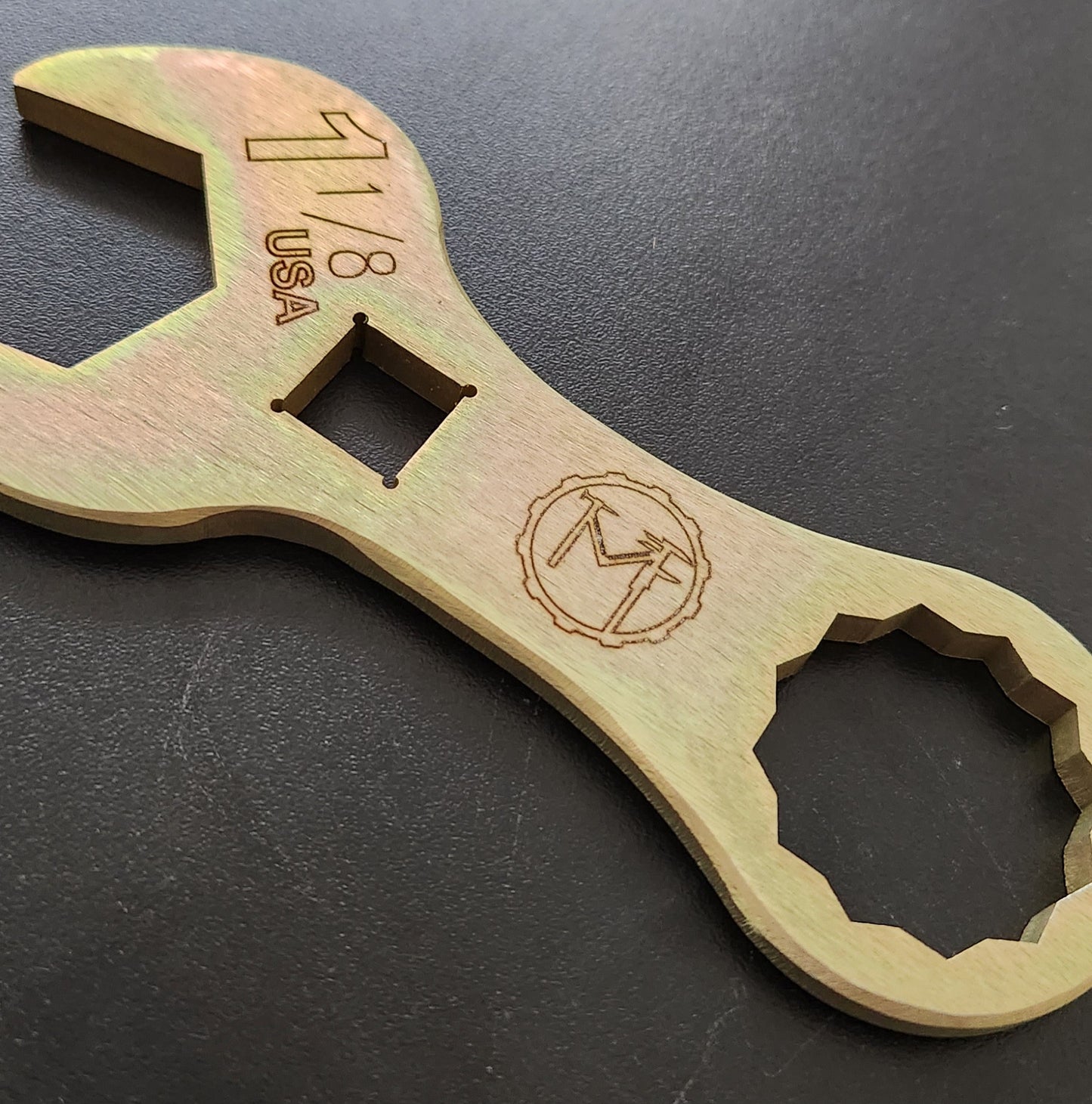 Bulletproof 1-1/8" Stubby Wrench
