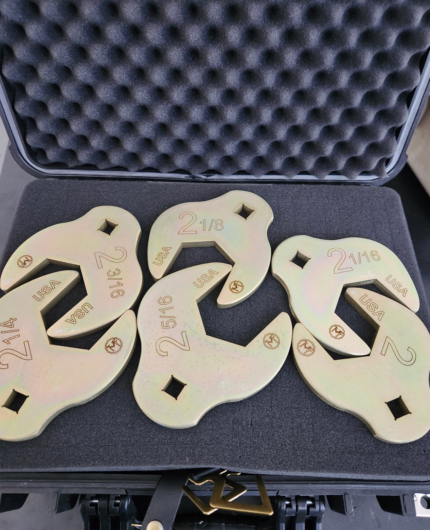 Bulletproof Crows foot sae 2-in to 3-in/ 17-piece set