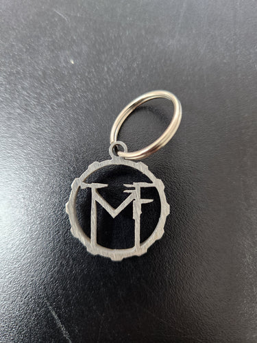 Mass Fabricator titanium key chain