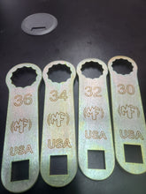 Load image into Gallery viewer, 30mm 32mm 34mm 36mm dog bone set 5inch on center