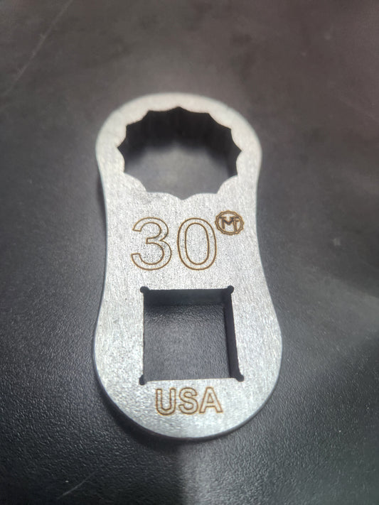 Bulletproof Dog Bone 30mm 2inch Center-to-Center