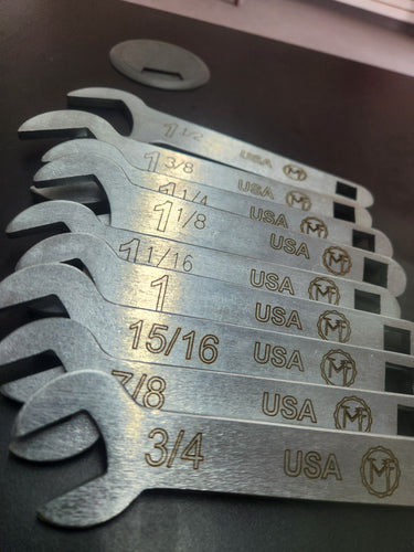 SAE line wrench 3/4-1 1/2 9pc.