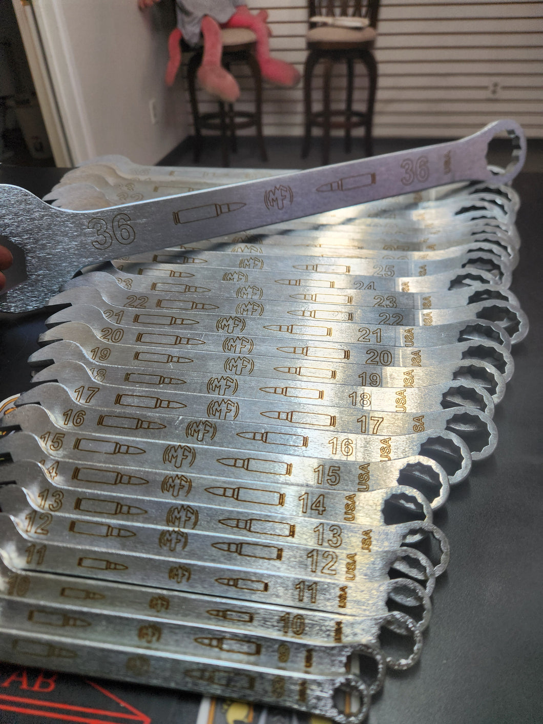8mm- 36mm Metric set  29 pcs.
