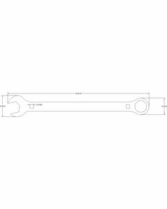 1-1/2" Combination wrench model