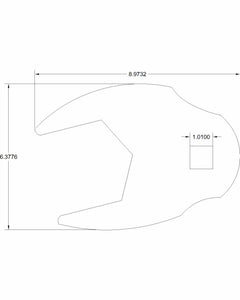 3-5/8 Bulletproof crows foot