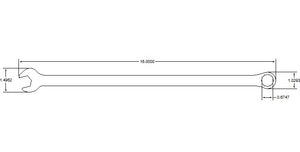 17 mm extended length 16 inches long
