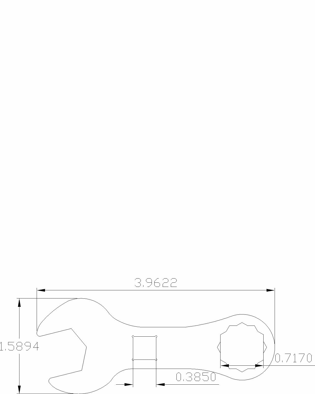 Bulletproof Stubby Wrench 18mm