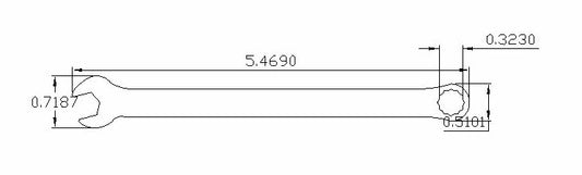 8mm combination wrench