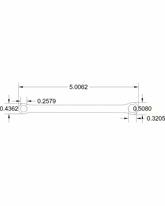 Bulletproof Double Box 1/4" & 5/16" wrench