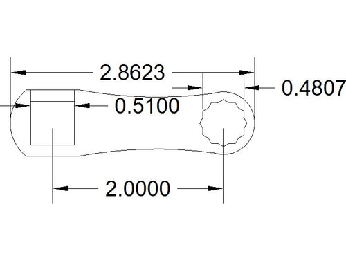 12mm torque adapter