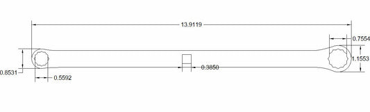 Double box 14mm and 19mm