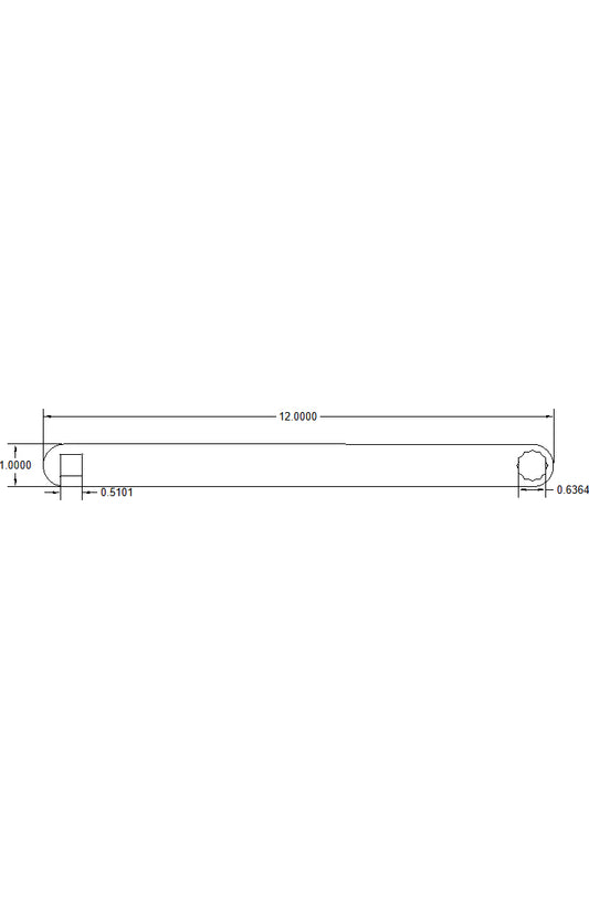Bulletproof Dog Bone 16mm 12-inch long