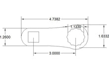 Load image into Gallery viewer, 1 1/8 torque adapter drive selectable 3-inch on center