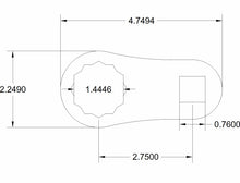 Load image into Gallery viewer, 1 7/16 Dog bone