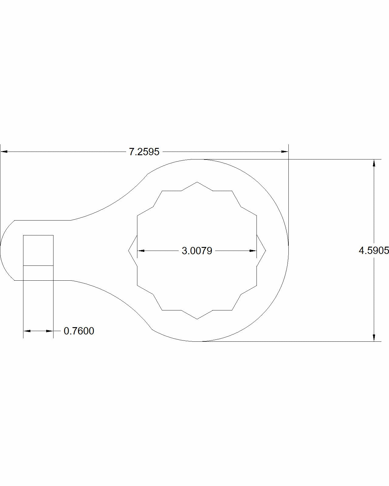 ar500, strongest, best, wrench, set, Bulletproof, Dog Bone,  SAE