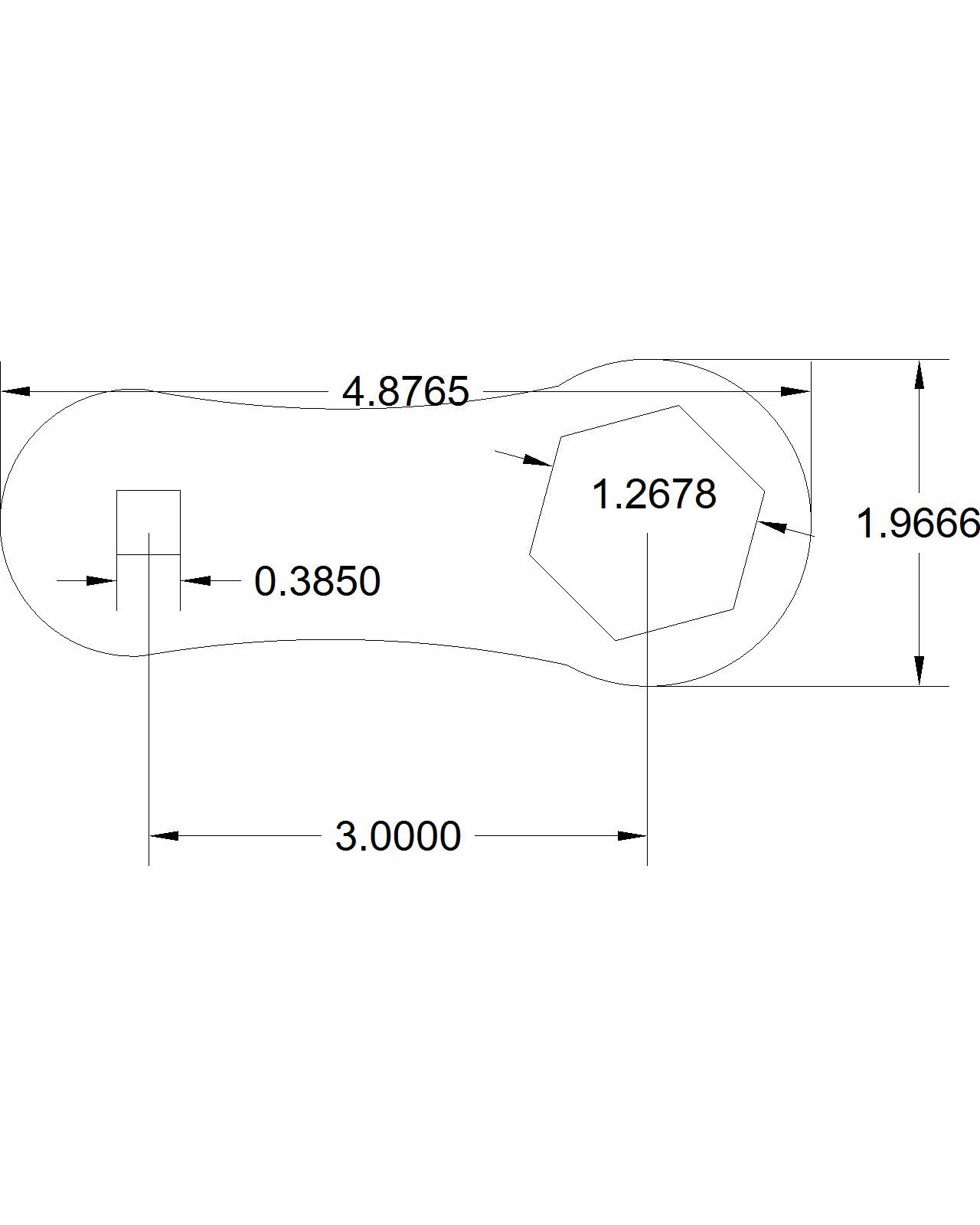 Built for performance, the Dog Bone wrench combines rugged durability with a distinctive, ergonomic design.  Shaped like a classic dog bone, this wrench offers a comfortable grip and enhanced control, making it perfect for tight spaces and everyday tasks.  