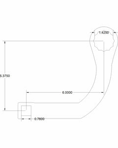 36mm Crows foot adapter Barge special