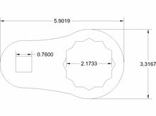 Load image into Gallery viewer, 55 mm dog bone drive selectable