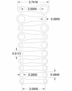 Ward 10 6mm-15mm 1/4 drive