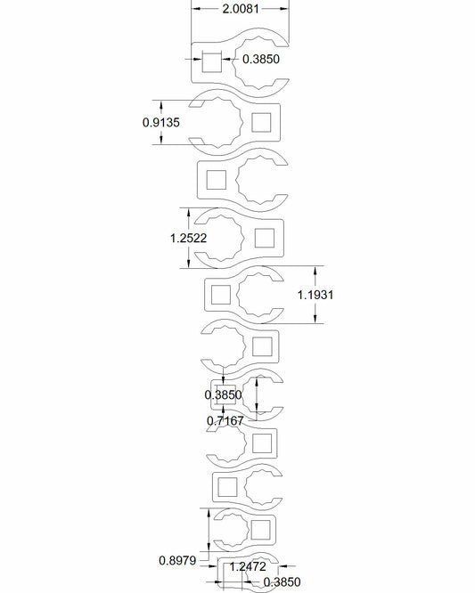 Bulletproof Metric Flare Nut Torque adapters 14mm-24mm 11 pcs.