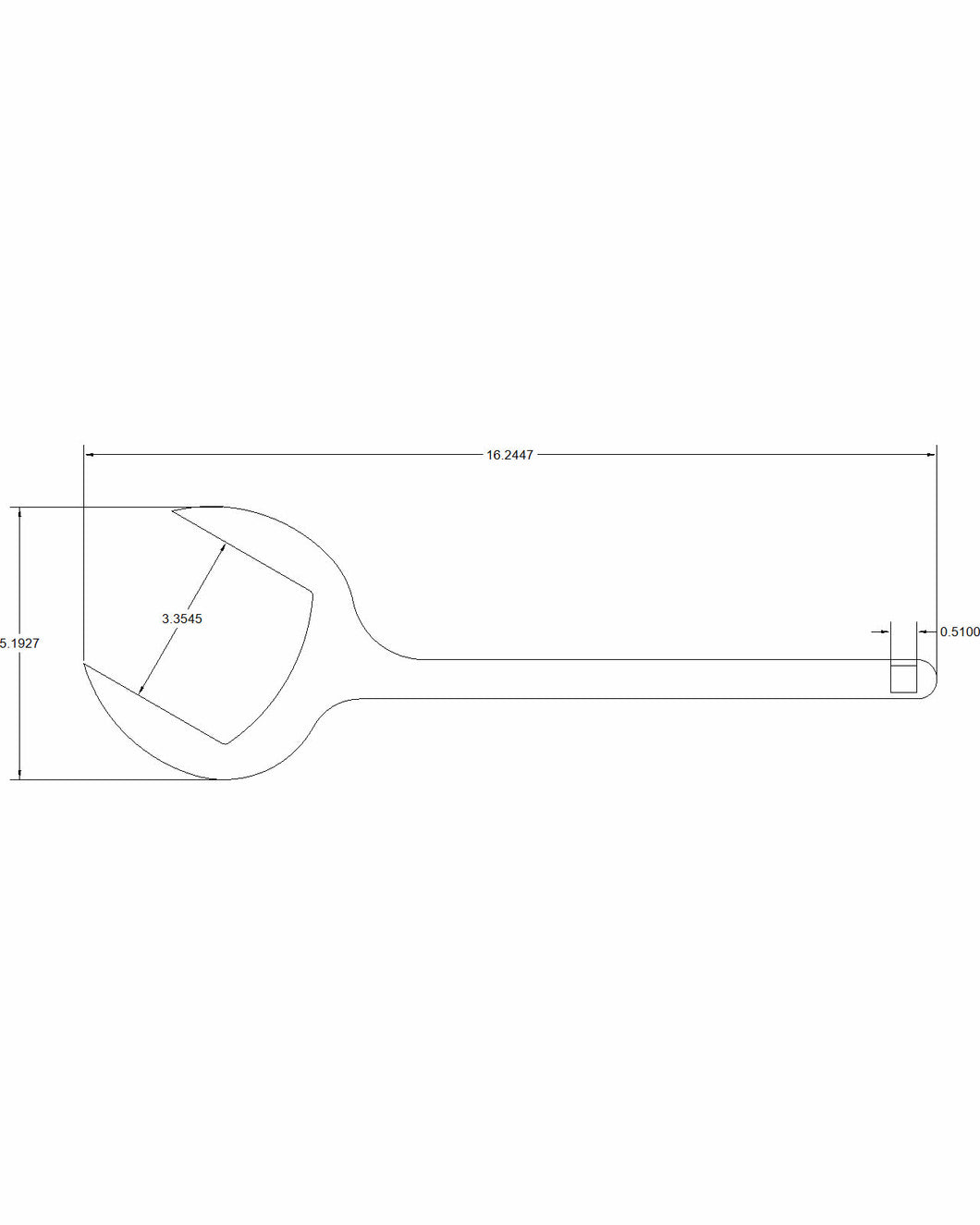 85mm Crows foot adapter 