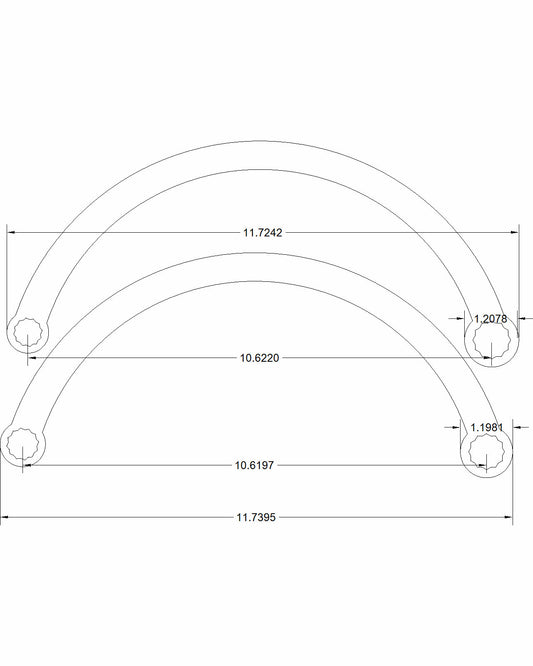 Created for a need for hard-to-reach CAT hydraulic flanges.  Universal sizes on each end allows the tool to be used for many other problem sets. 