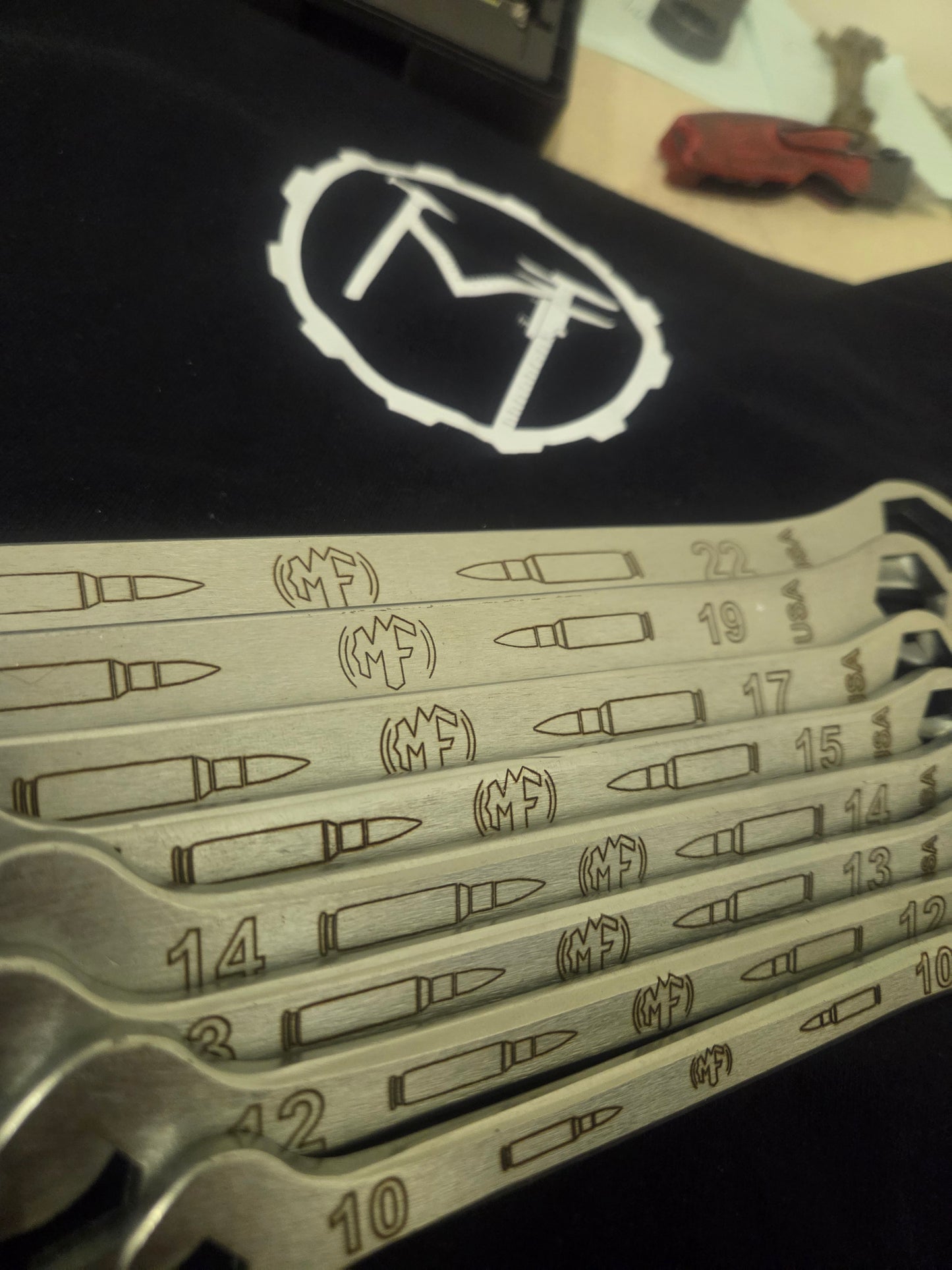 8pc set Combination Wrenches 10mm-21mm