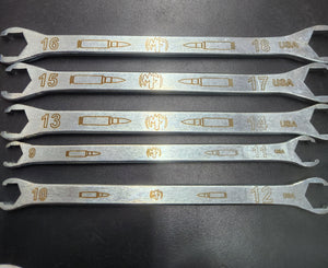 Flare nut wrench set 5 pc.