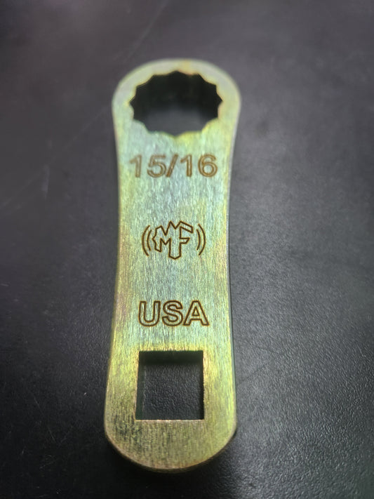 3 inches on center Dog bone 15/16