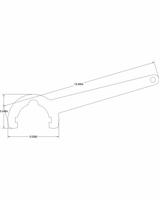 Scaffold Locking Collar Spanner