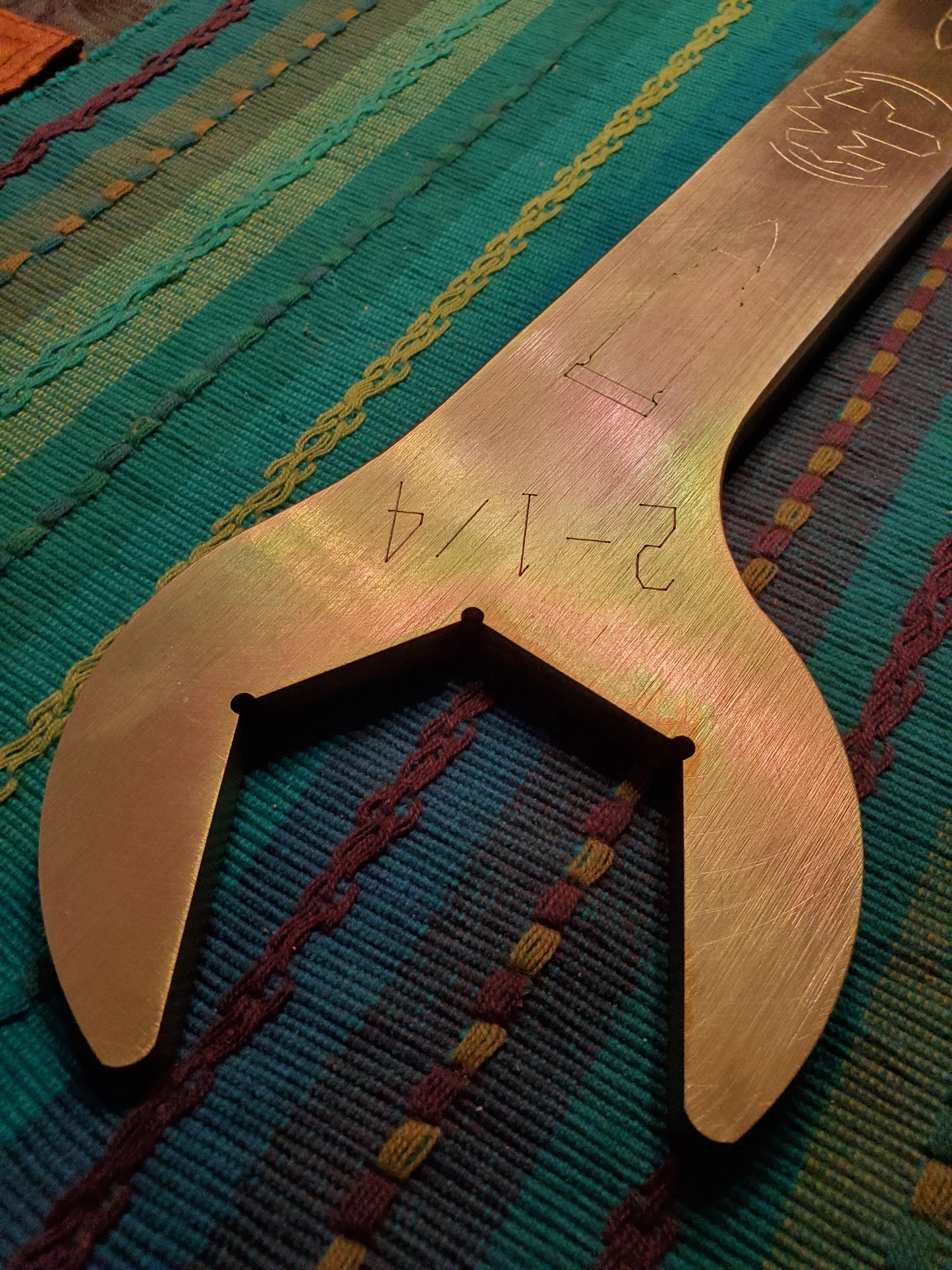 Bulletproof Double Open-End Wrench 2-1/4"