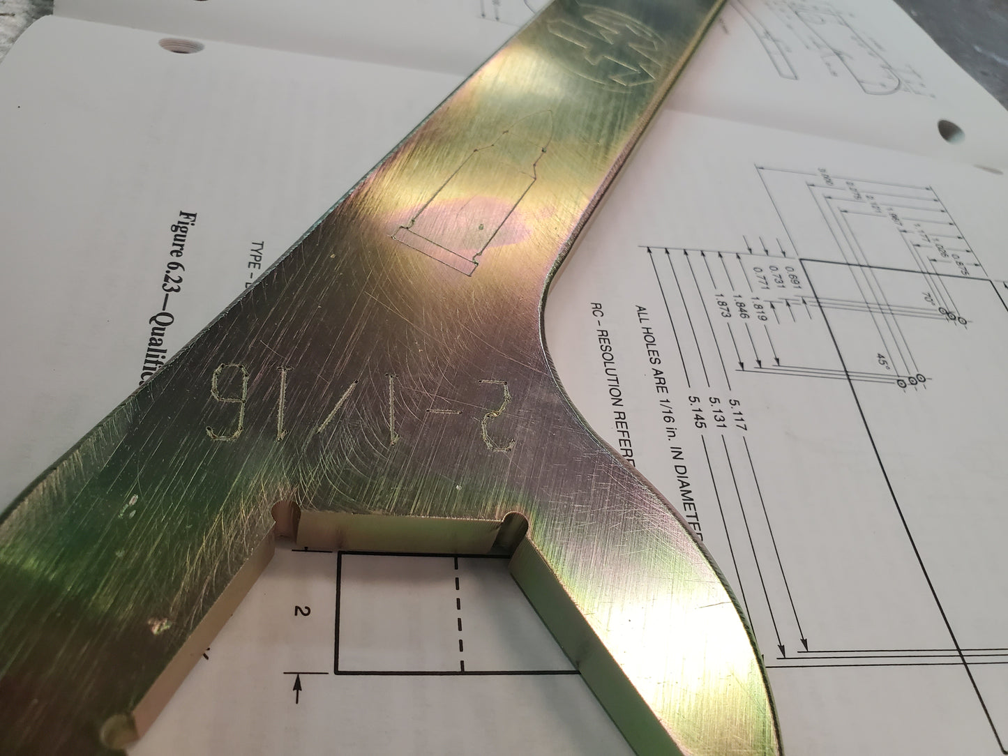 Bulletproof Double Open-End Wrench 2-1/16"