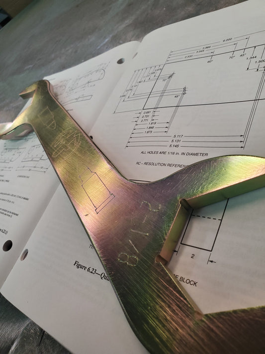 Bulletproof 2 1/8 double open-end wrench