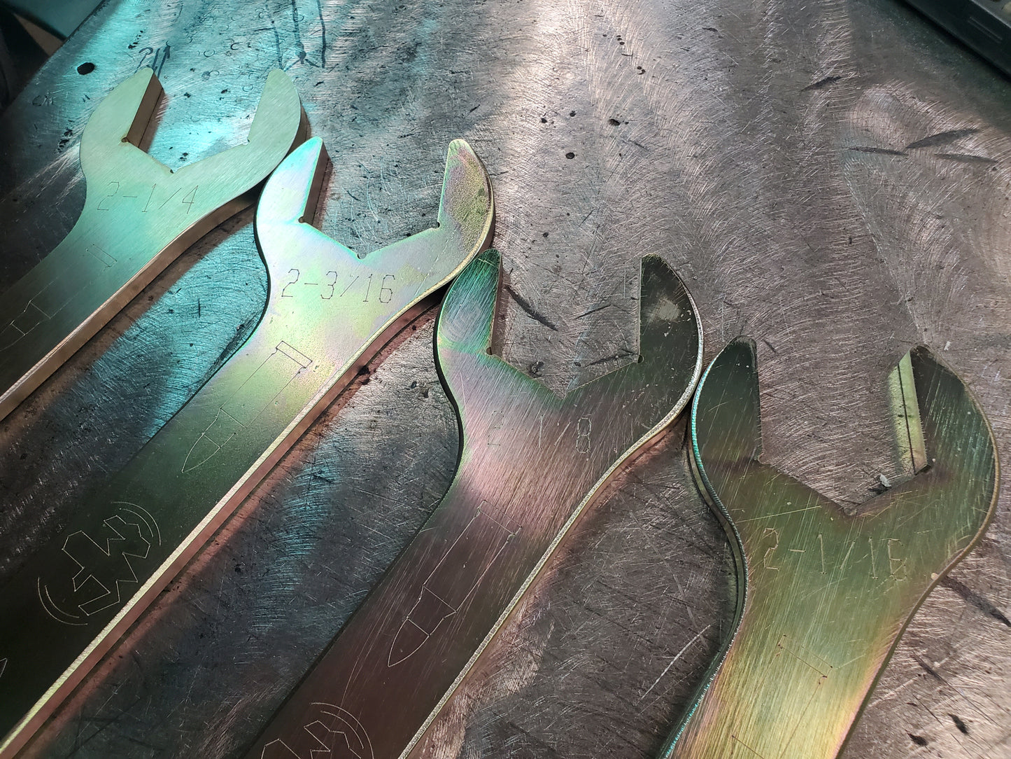 Bulletproof Double Open-End Wrench 2-1/16"