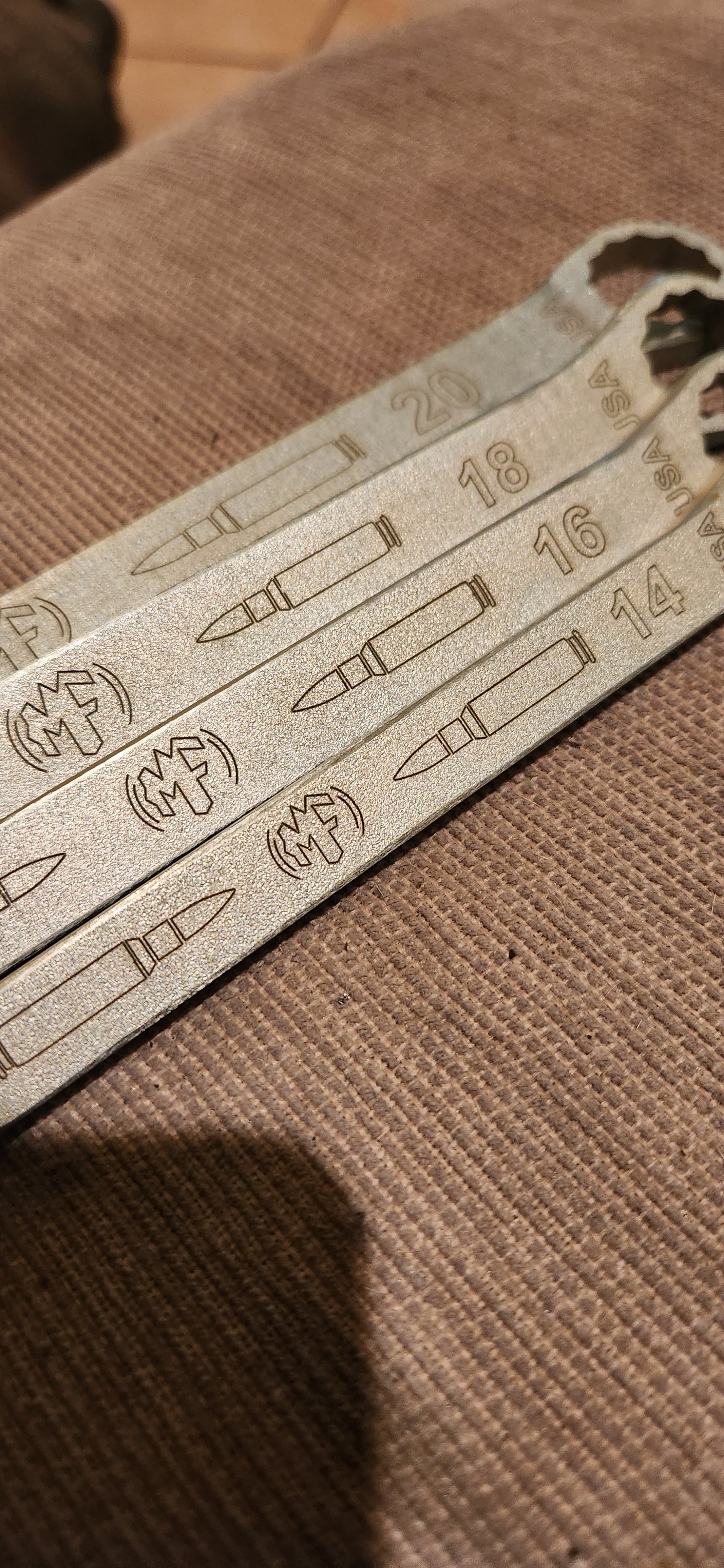 18pc set Full Metric Wrench 12-point style